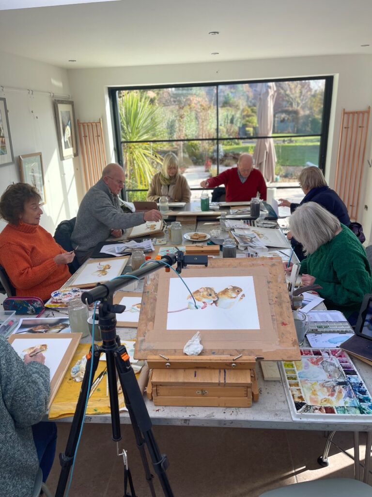 Watercolour, Developing & Intermediate. Tuesday or Wednesday Classes