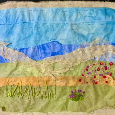 Scrap Fabric Meadow Workshop