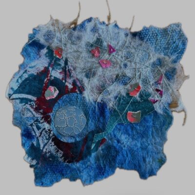 Fragments and Threads- Create a framed mixed media artwork inspired by textures, memory and the natural world.