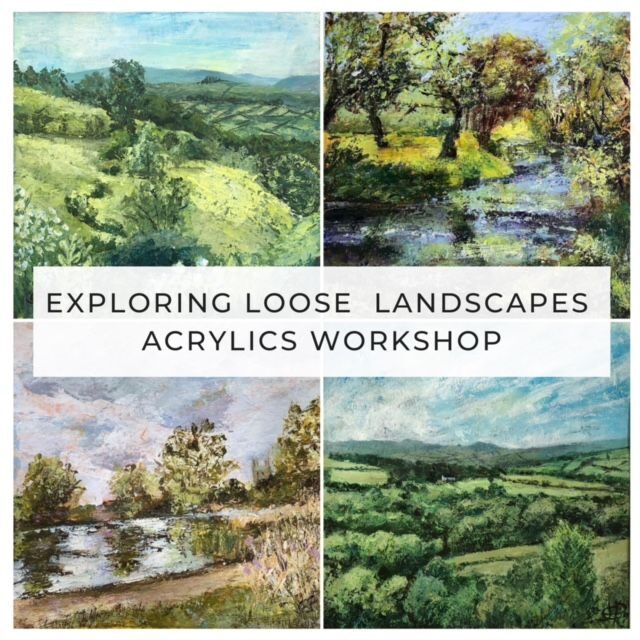 Acrylics Art Workshop - Exploring Loose Landscapes
