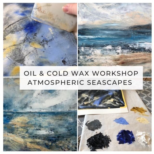 Oil & Cold Wax Workshop - Atmospheric Seascapes