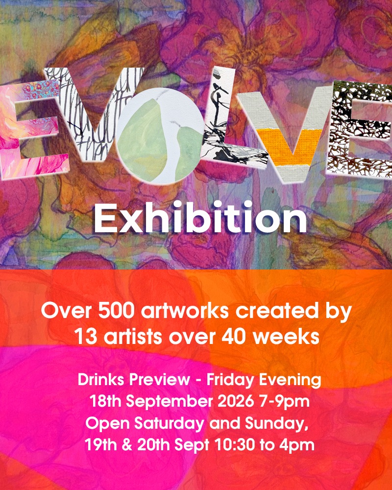 EVOLVE – an exhibition celebrating a year-long art project