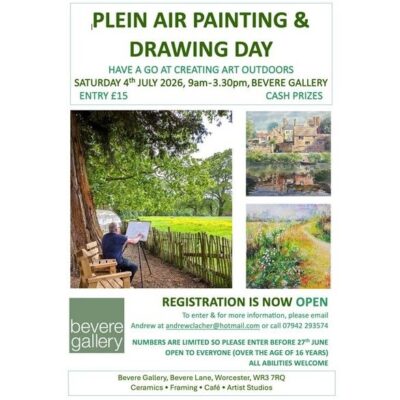 PLEIN AIR PAINTING & DRAWING DAY at BEVERE GALLERY