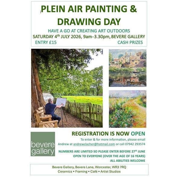 PLEIN AIR PAINTING & DRAWING DAY at BEVERE GALLERY