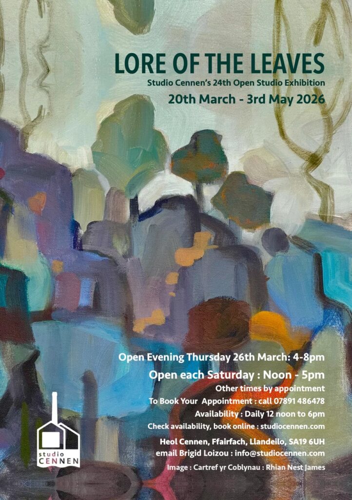 'Lore of the Leaves' at Studio Cennen, Llandeilo